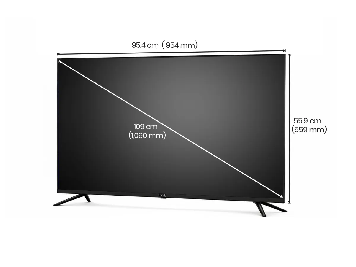 Lumio Vision 7 (43 inches) 4K Ultra HD Smart QLED Google TV